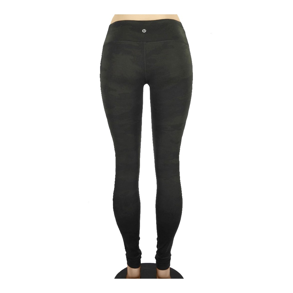 Lululemon Wunder Under Pant Wren Camo Size 4